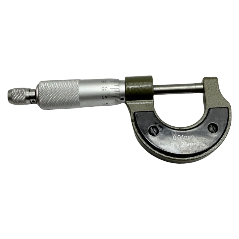 0-25mm spiral micrometer teaching high precision outer diameter micrometer